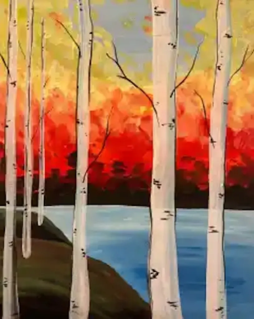 Fall Birches! Just $38!