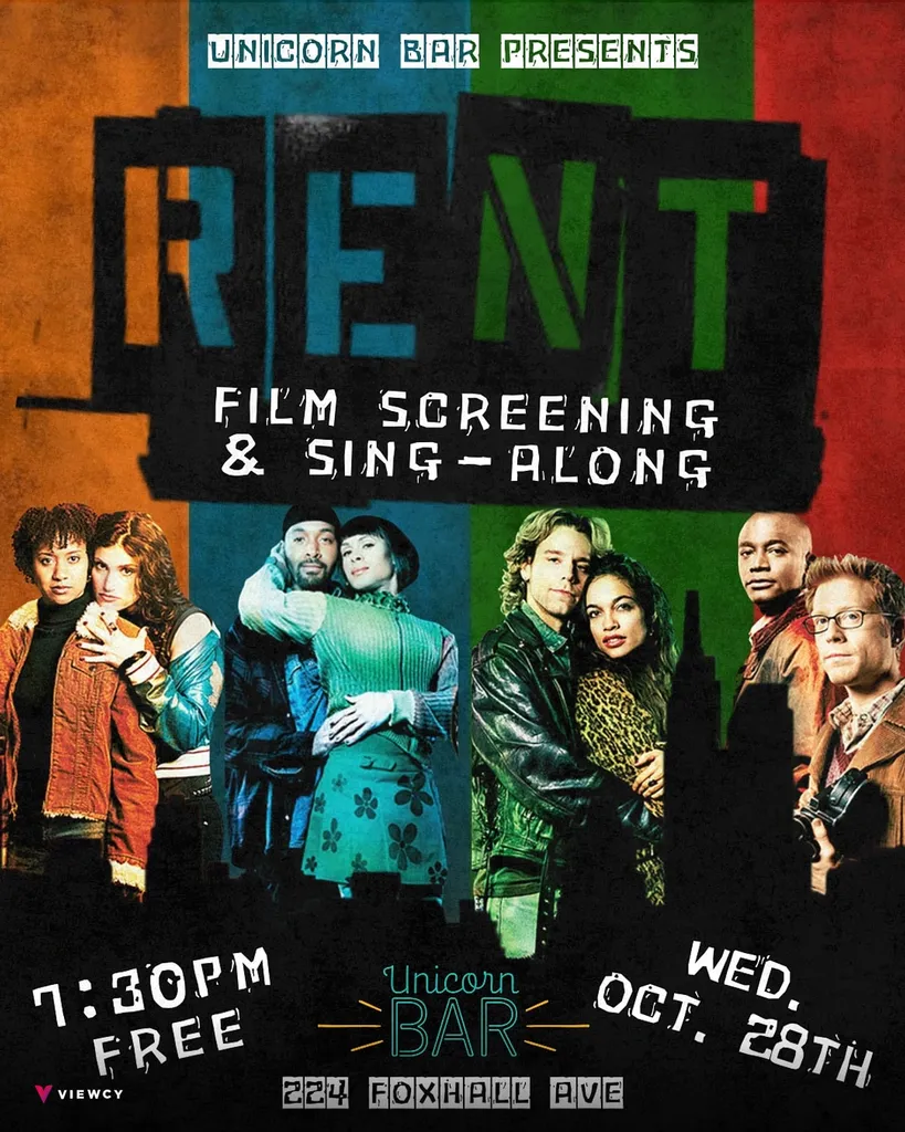 Unicorn Bar presents: RENT Film Screening & Sing-along