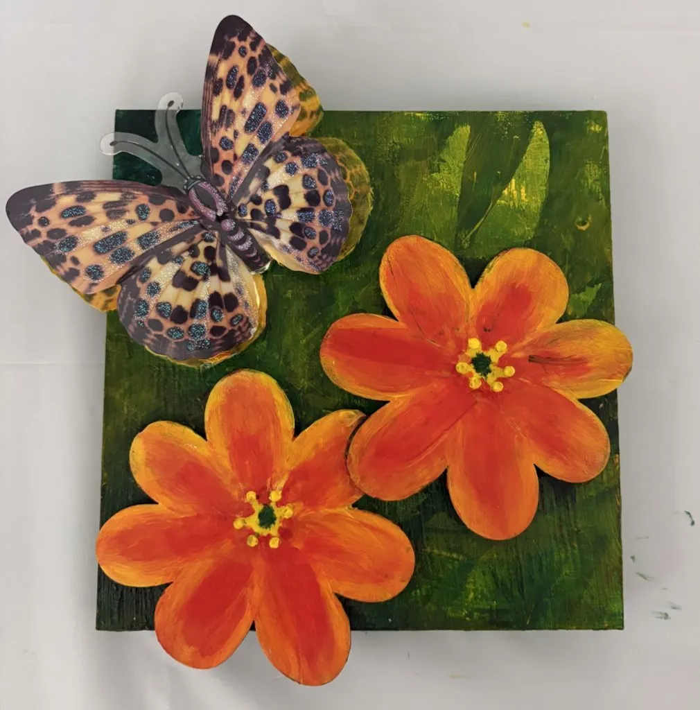 3D Acrylic Collage