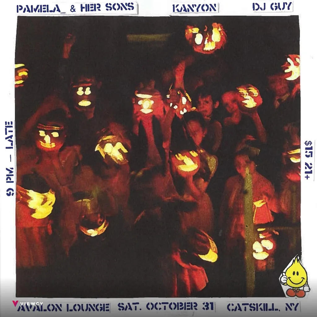 Halloween with Pamela_ and her sons / Kanyon / DJ guy
