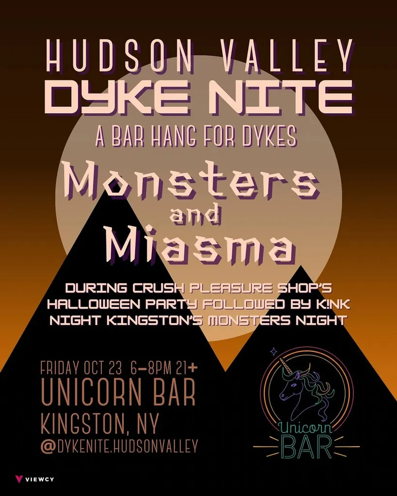 Hudson Valley Dyke Nite presents: Monsters & Miasma