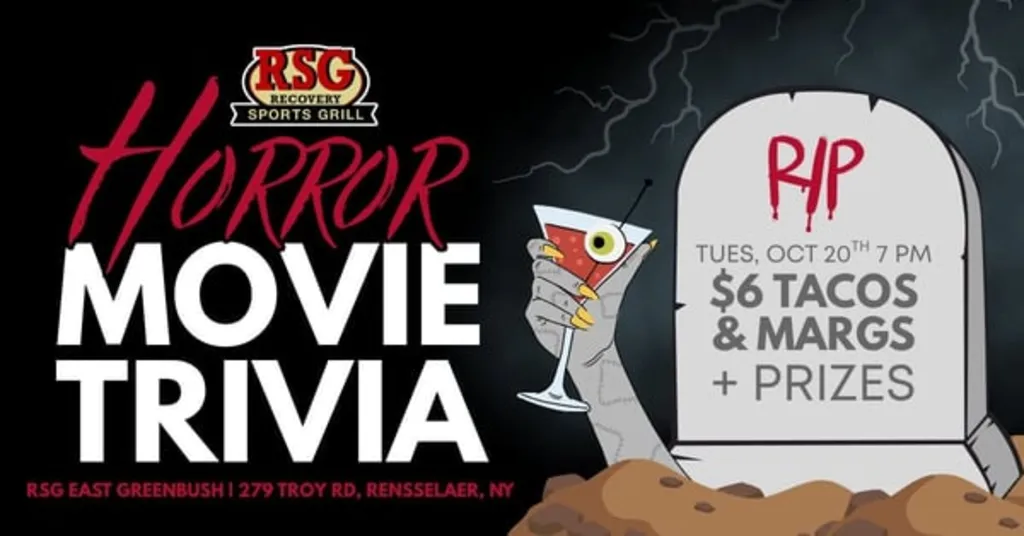 Horror Movie Trivia at RSG East Greenbush!