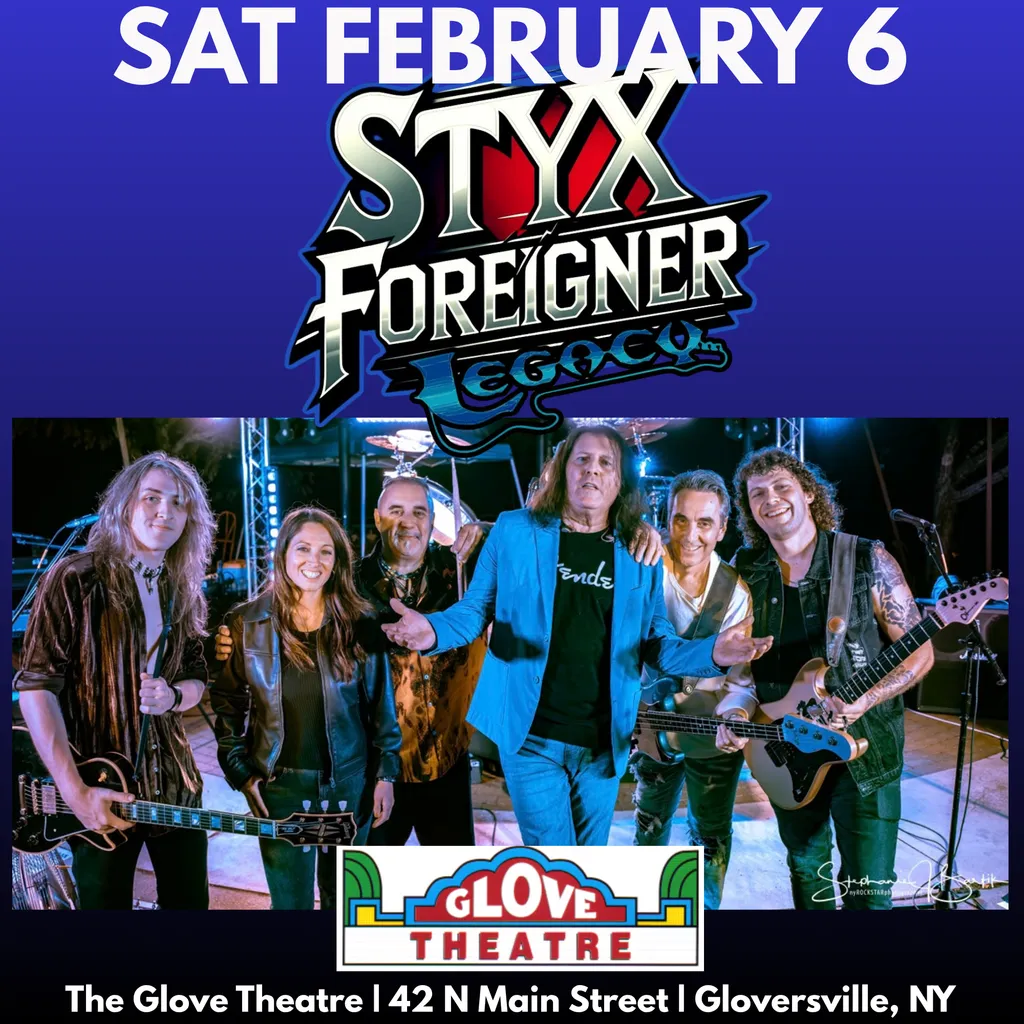 LEGACY CLASSIC ROCK - STYX/FOREIGNER TRIBUTE — The Glove Theatre