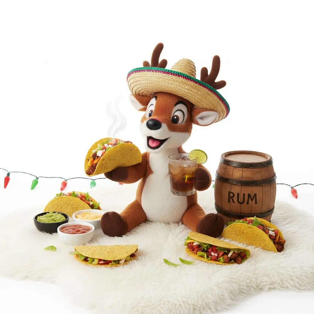 Rudolph's Rum Punch Party with Chicken & Shrimp Tacos (December 11)