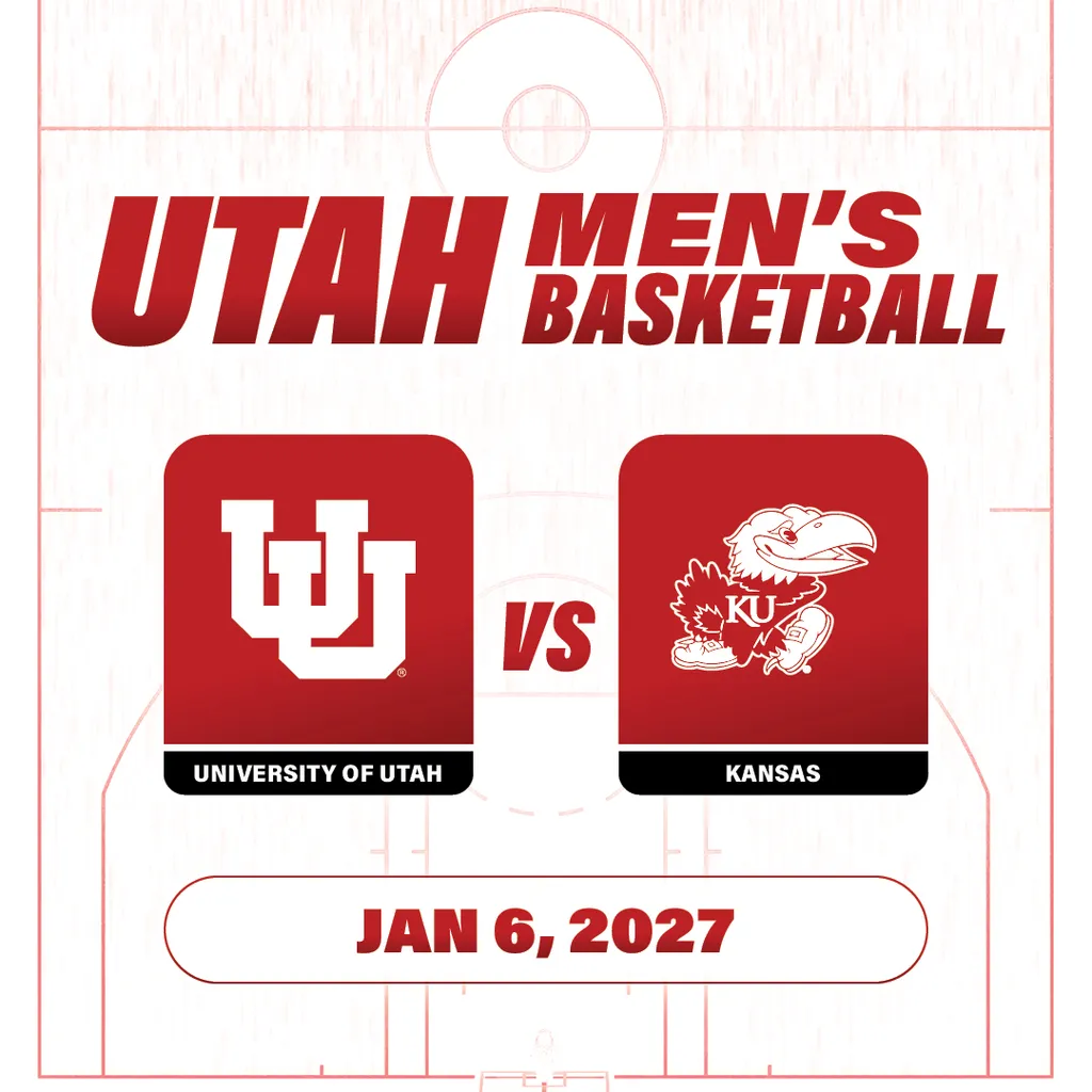 Utah MBB vs. Kansas