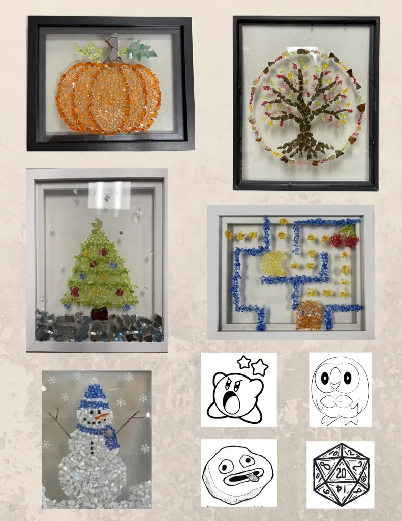 Framed Glass Art Workshop @ Bard & Baker 11/8/26 @ 5:00pm
