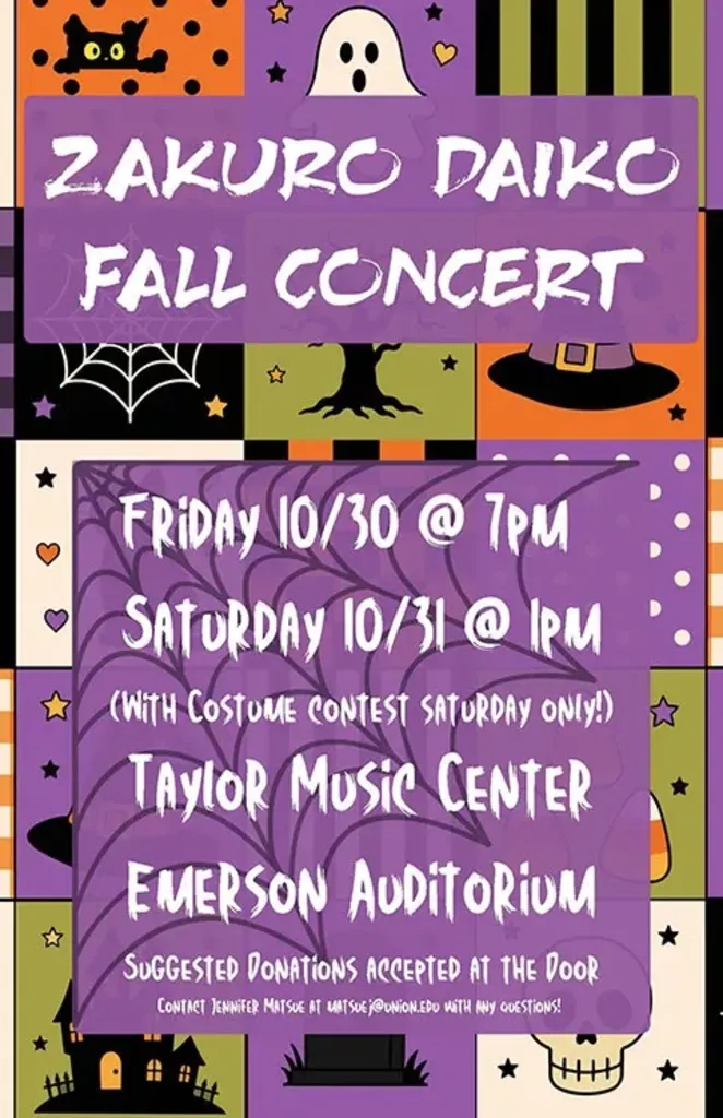 Japanese Drumming Ensemble Fall Concert