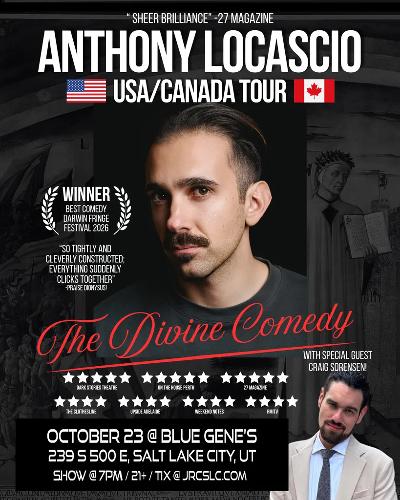 Anthony Locascio HEADLINES in Salt Lake City!