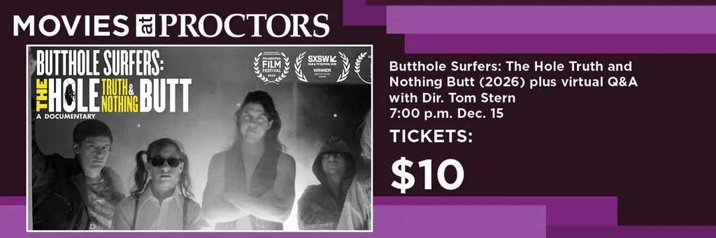 Butthole Surfers: The Hole Truth and Nothing Butt (2026) plus virtual Q&A with Dir. Tom Stern