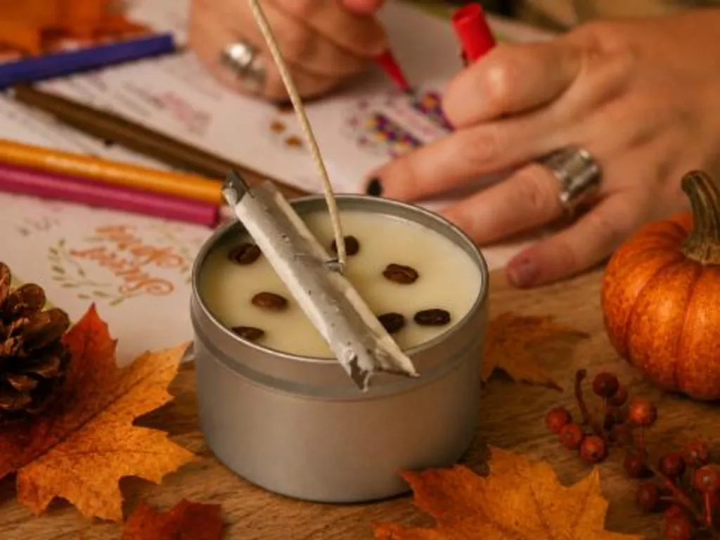 Pumpkin & Spice Candle Making