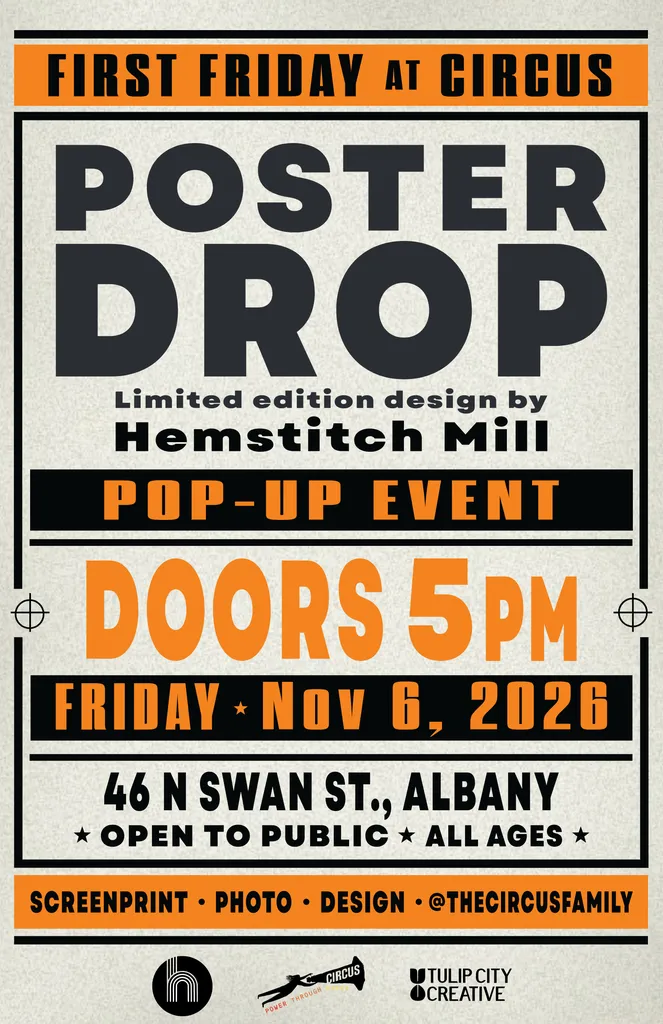 Poster Drop! First Friday