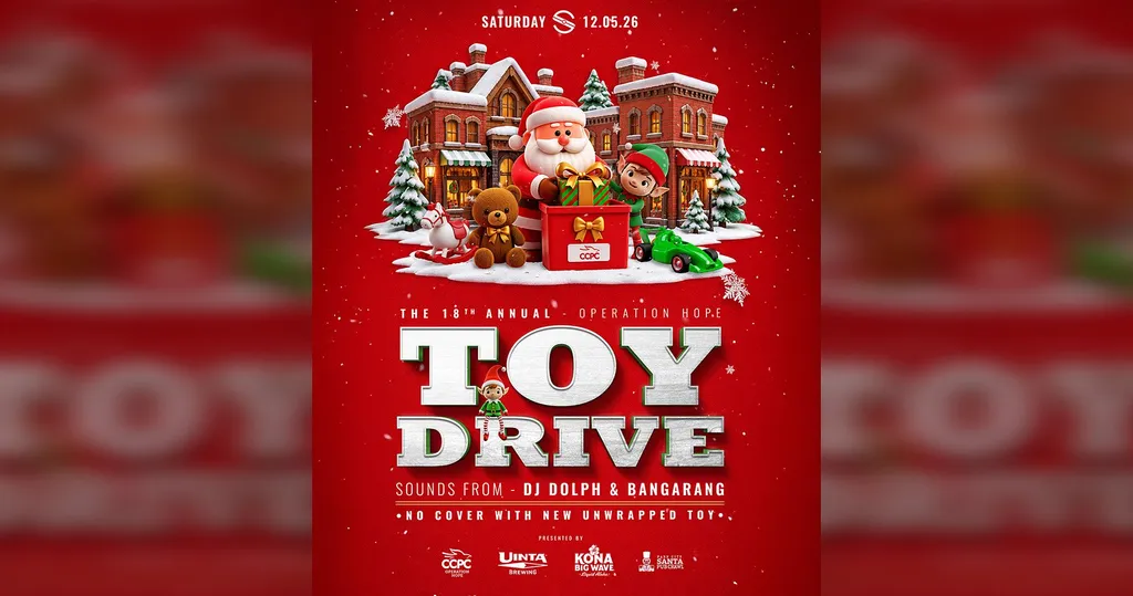 Operation Hope Toy Drive with DJ Dolph and DJ Bangarang