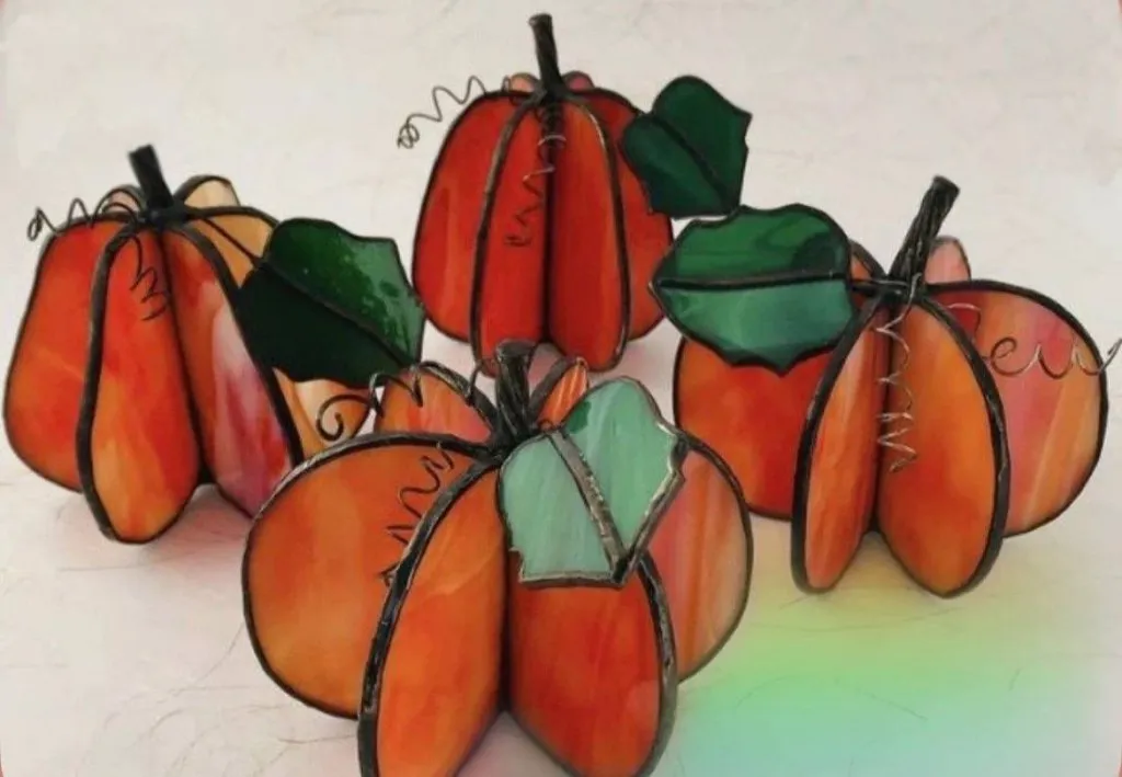 Stained Glass Pumpkin
