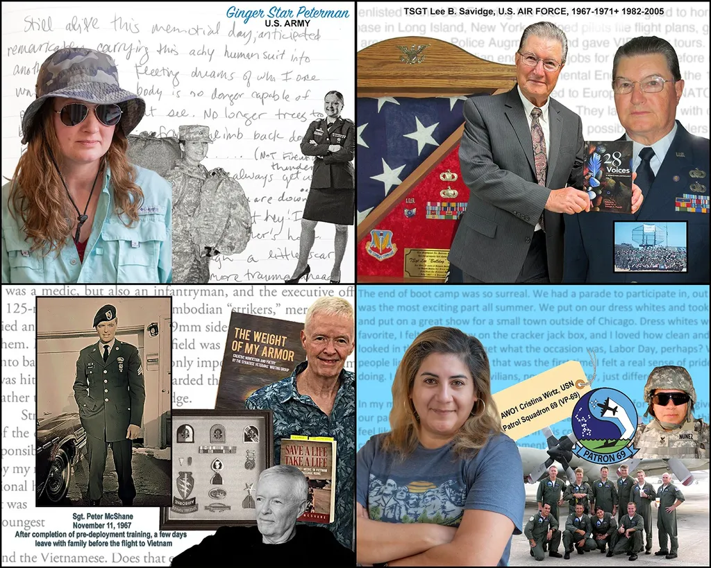 Reception and Reading @ Soule: "Veterans Voices: Poetry, Prose, and Portraits by Syracuse Area Veterans" In-Person