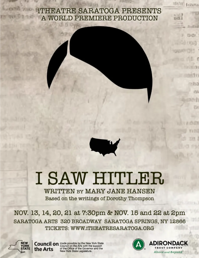 iTheatre Saratoga: I SAW HITLER
