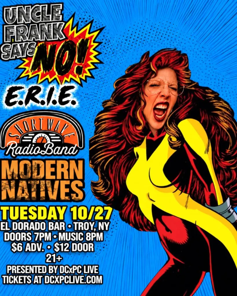 Modern Natives, Uncle Frank Says No!, E.R.I.E., and ShortWave RadioBand