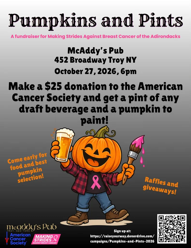 Pumpkins and Pints: Pumpkin Painting Fundraiser