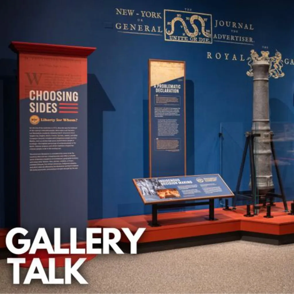 Gallery Talk on Loyalists in Revolutionary New York: Choosing Sides in a Divided Society