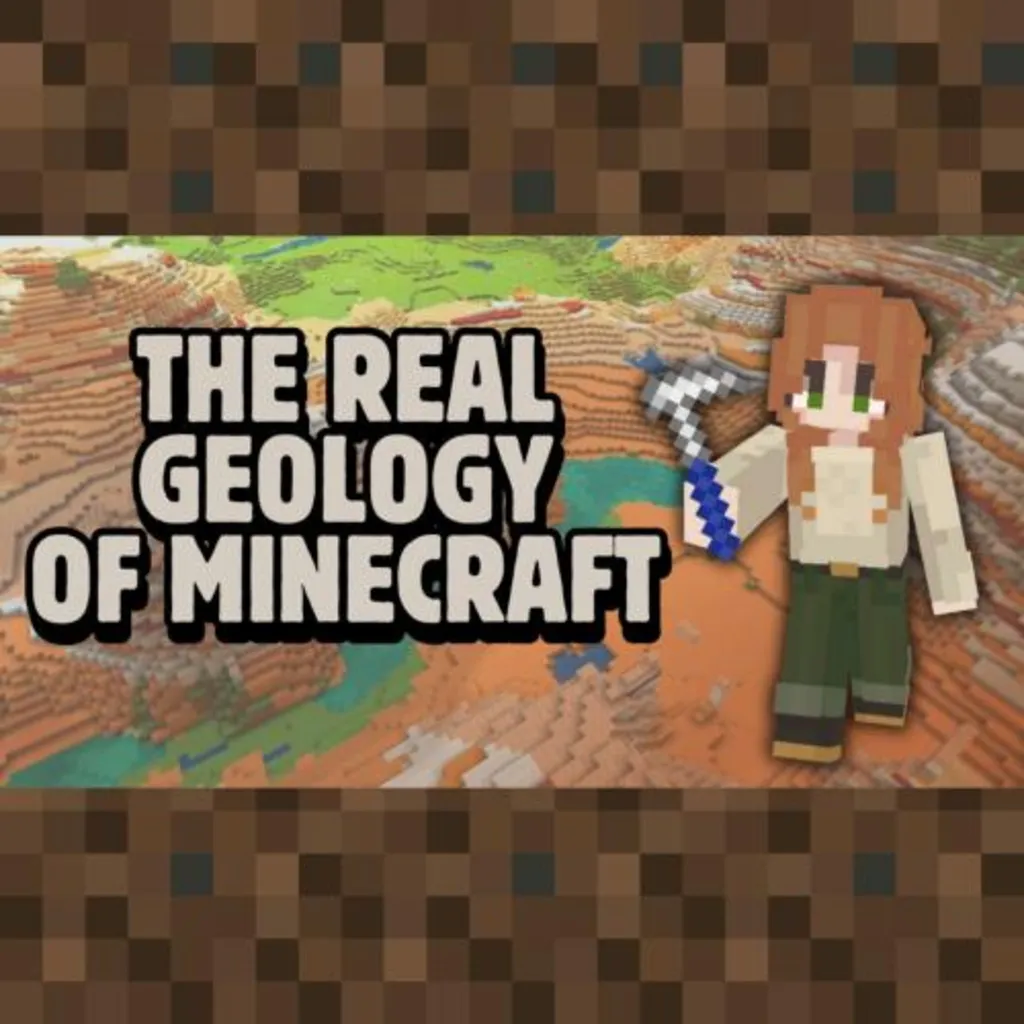 The Real Geology of Minecraft