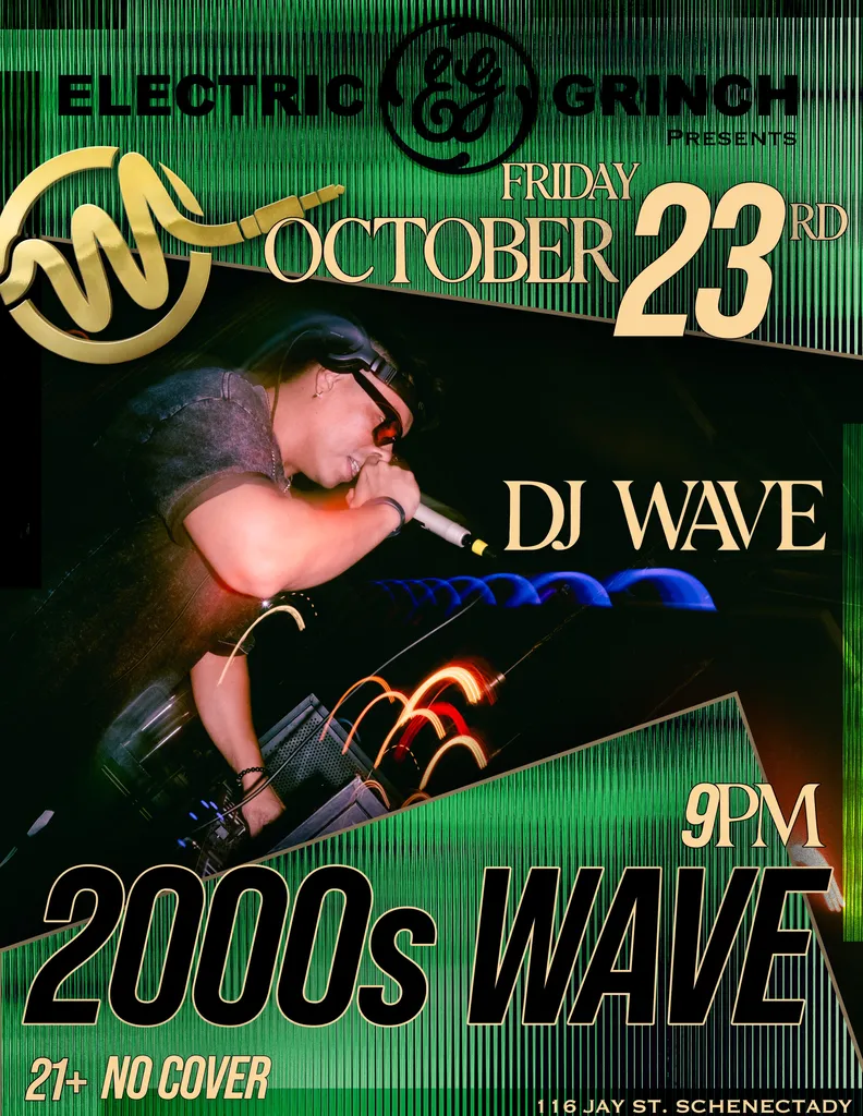 DJ Wave 2000s Wave at Electric Grinch