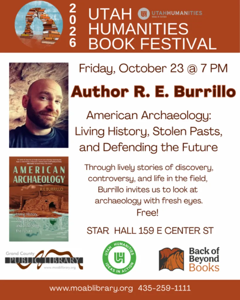 Utah Humanities Book Festival: Author R. E. Burrillo