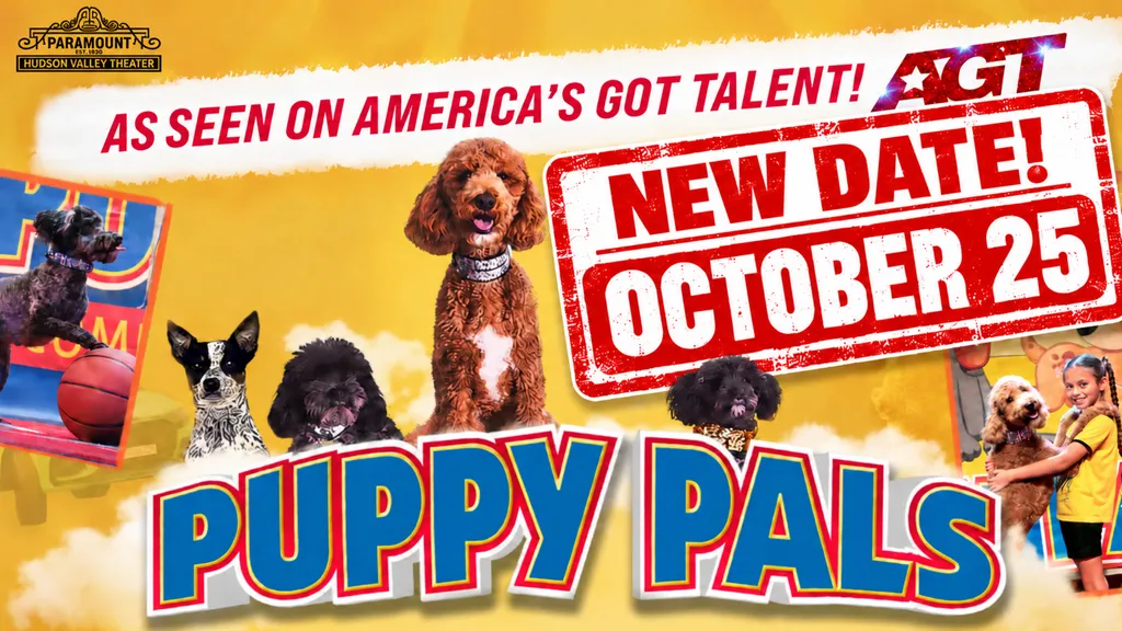 Puppy Pals Live! The Action-Packed Comedic Stunt Dog Show **NEW DATE October 25**
