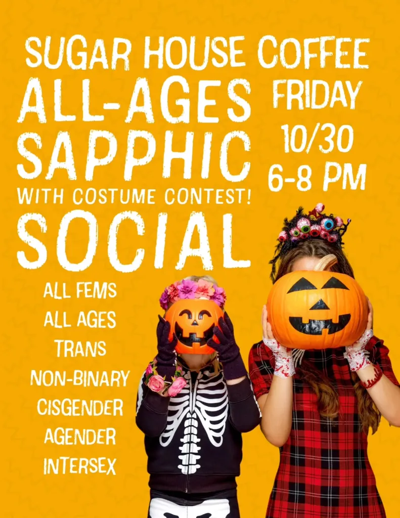 All-Ages Sapphic Social with Costume Contest