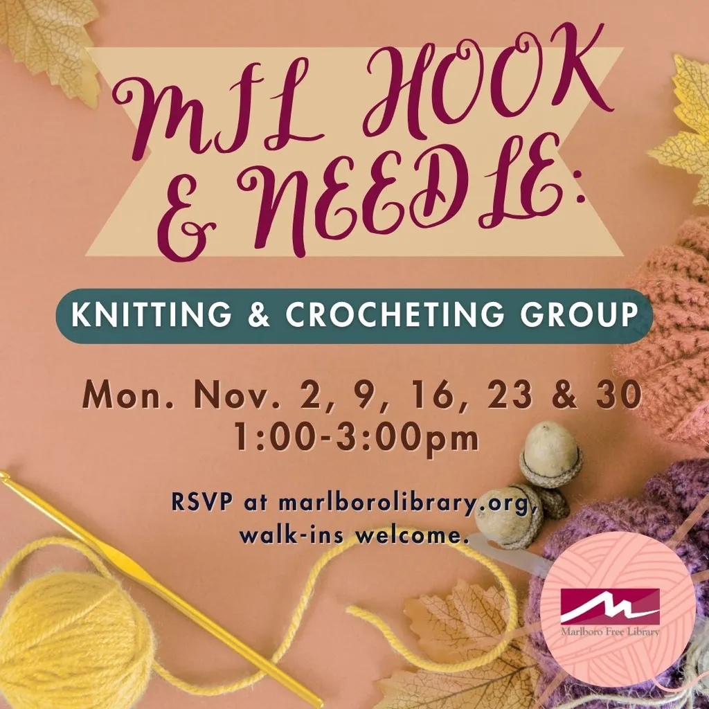 MFL Hook & Needle: Knitting and Crocheting Group
