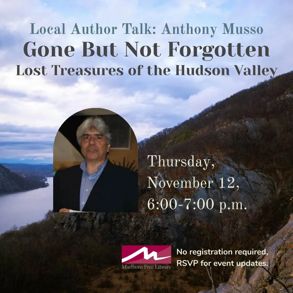 Local Author Talk: "Gone But Not Forgotten" with Anthony Musso