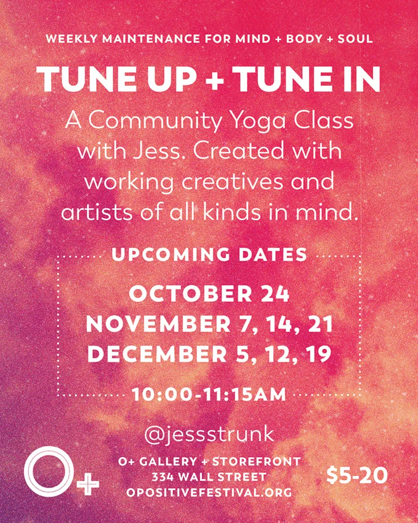 Tune Up and Tune In Yoga Class