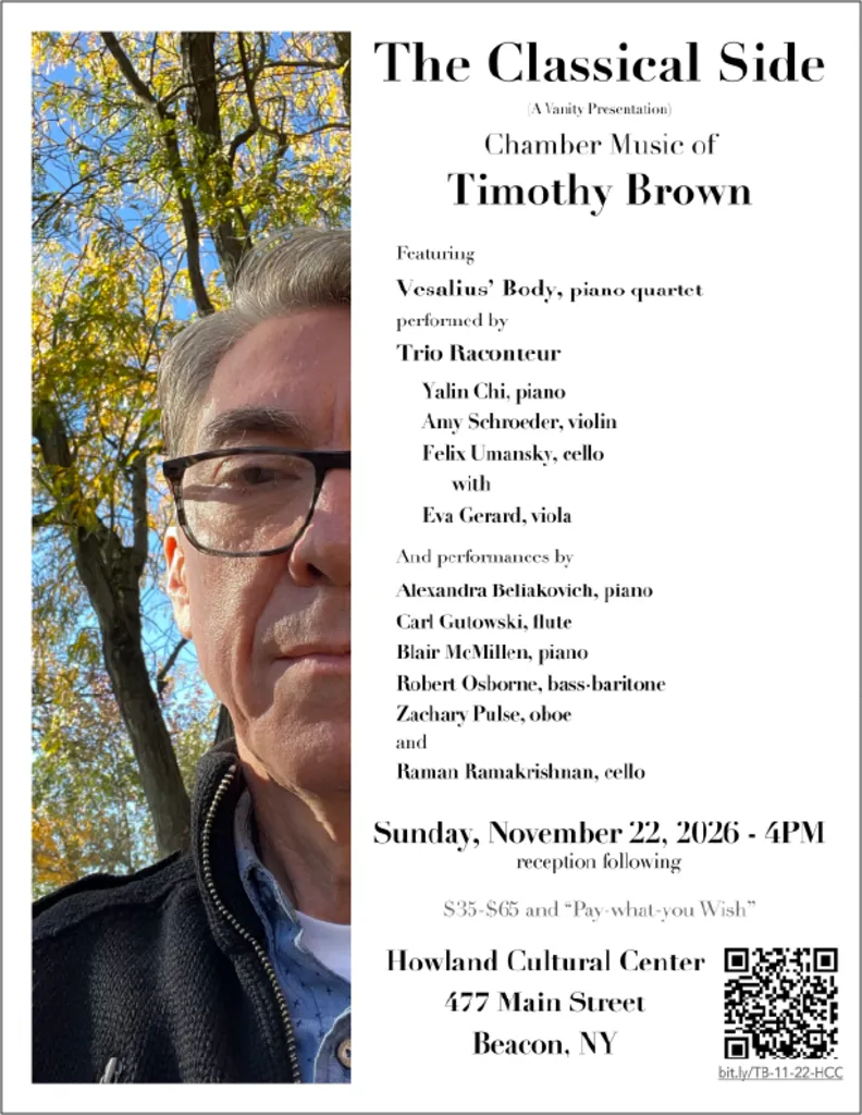 The Classical Side: A Vanity Presentation – CHAMBER MUSIC of TIMOTHY BROWN