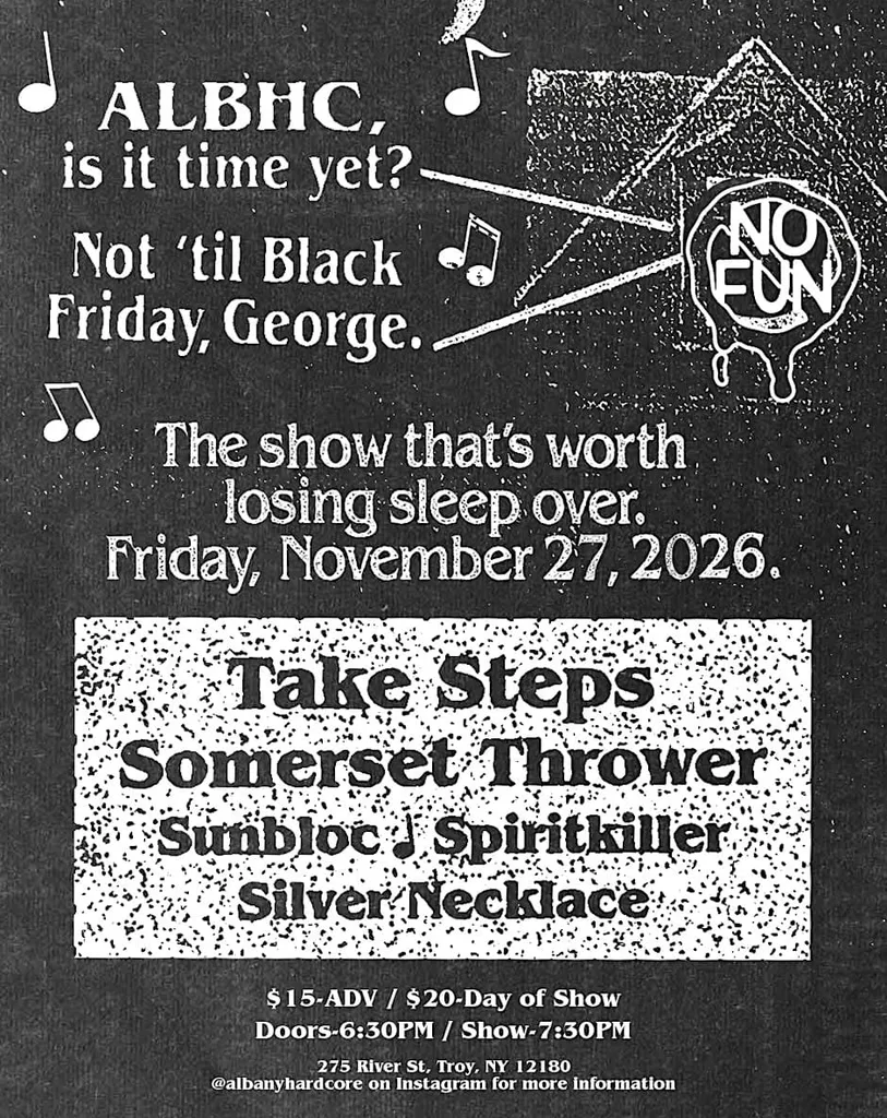 Take Steps & Somerset Thrower @ No Fun