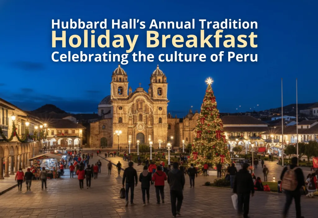 Hubbard Hall’s Annual Holiday Breakfast – Saturday, December 5th, 2026 at 11am