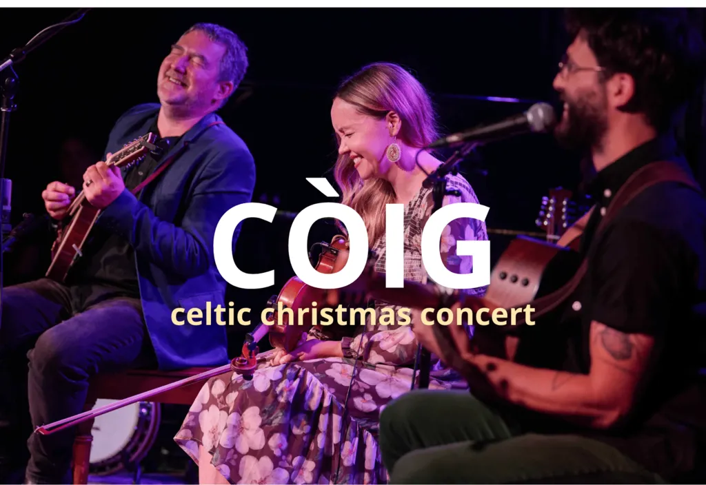 Còig – Celtic Music Concert – Friday, December 11th, 2026 at 7pm