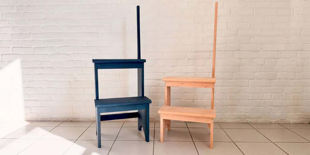 Shaker Step Stool with Saratoga Joinery