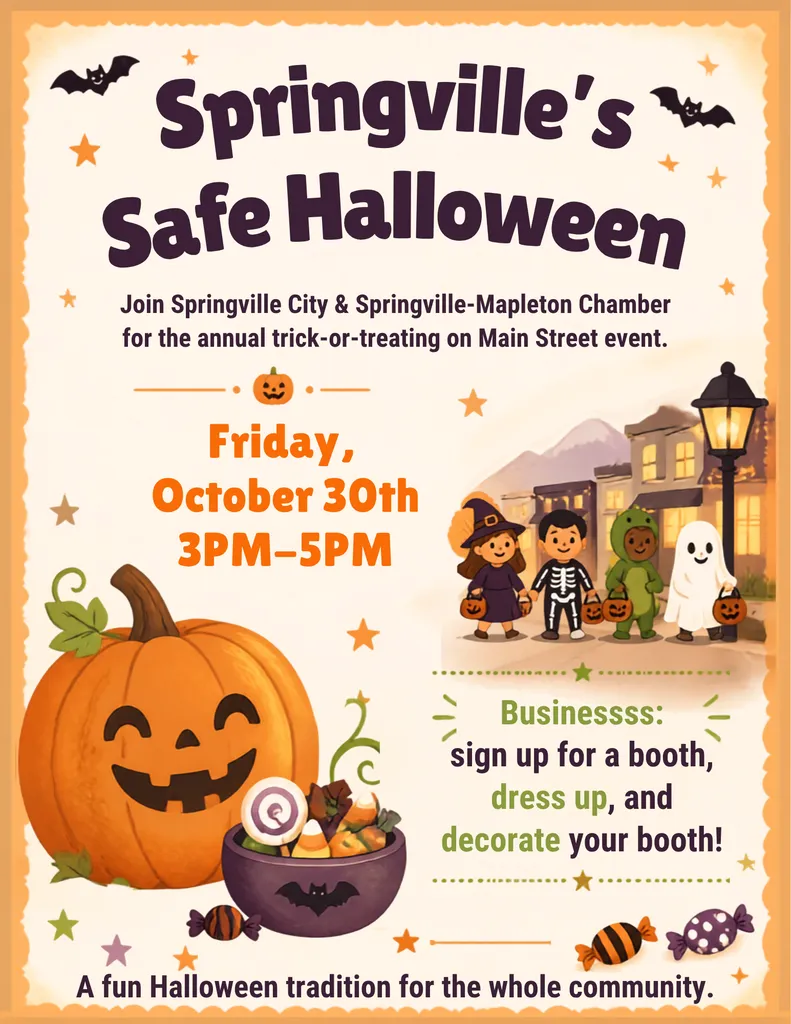 Springville Safe Halloween