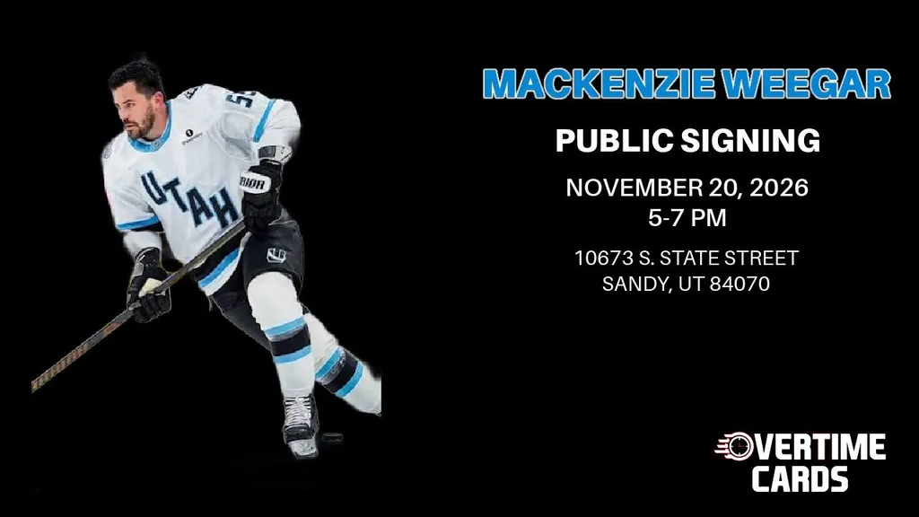 MacKenzie Weegar Public Signing Event