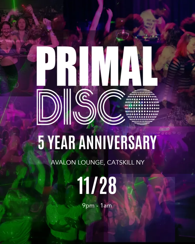 Primal Disco 5TH Anniversary