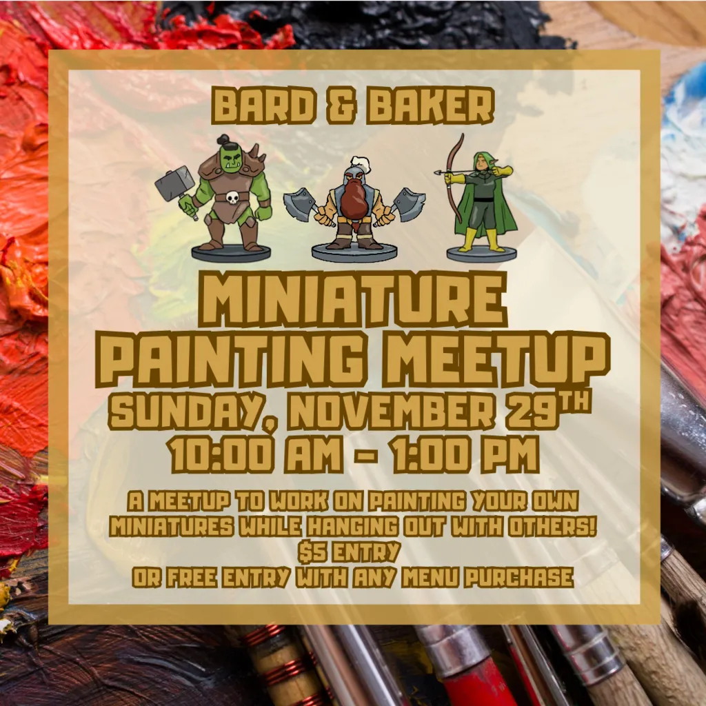 Miniature Painting Meetup