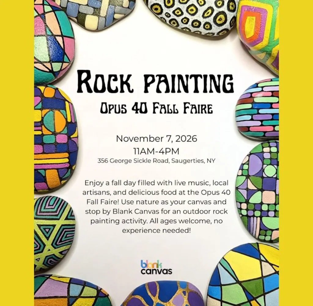 Rock Painting at Opus 40