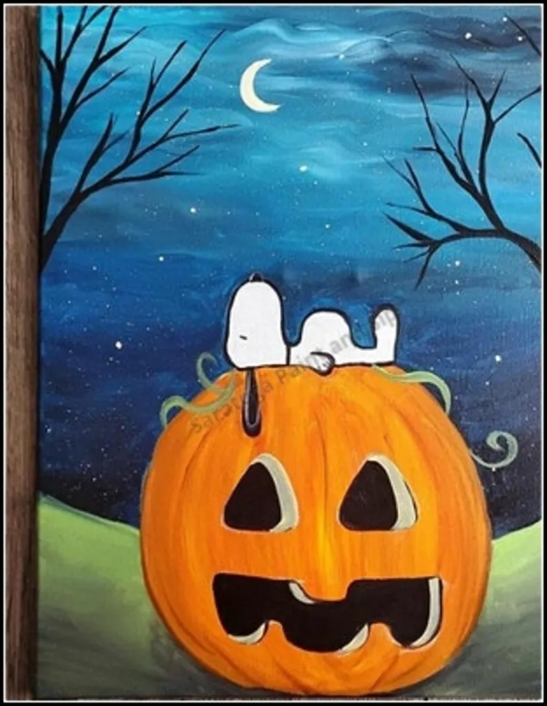 Paint & Popcorn Movie Night: It’s the Great Pumpkin!