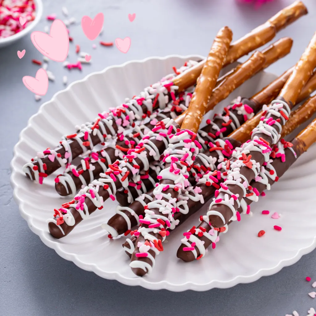 Teen Valentine's Chocolate Dip Pretzels (Ages 13+) In-Person