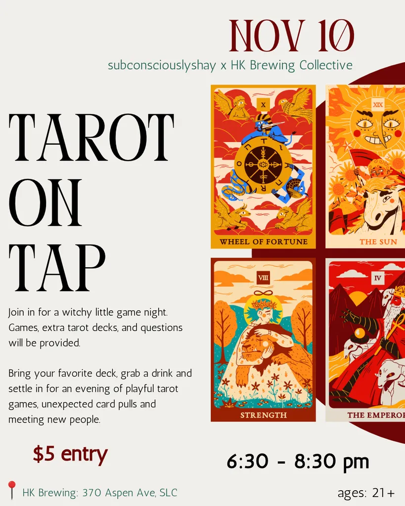 Tarot on Tap with SubconsciouslyShay